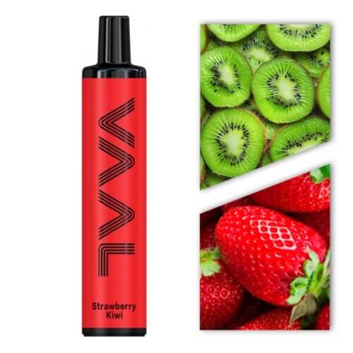 Одноразовая электронная сигарета VAAL 1500 Strawberry kiwi (Клубника киви)