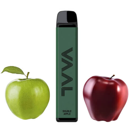 Одноразовая электронная сигарета VAAL 1800 Double apple (Двойное яблоко)