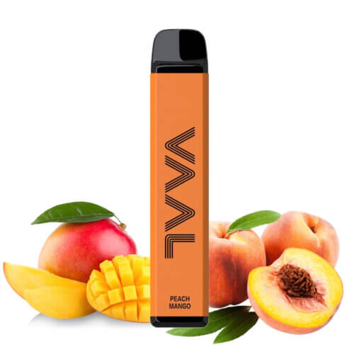 Одноразовая электронная сигарета VAAL 1800 Peach mango (Персик манго)