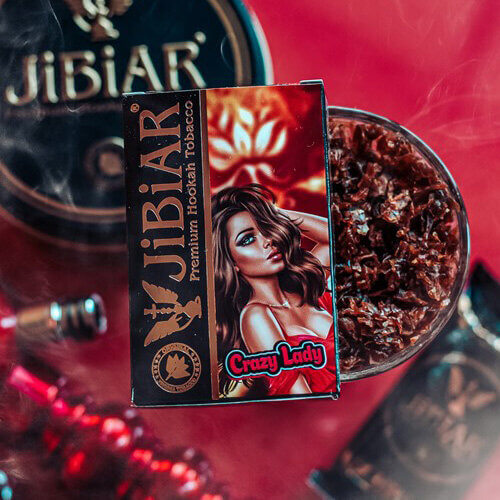 Табак для кальяна Jibiar Crazy lady (Cумасшедшая леди) 50 грамм