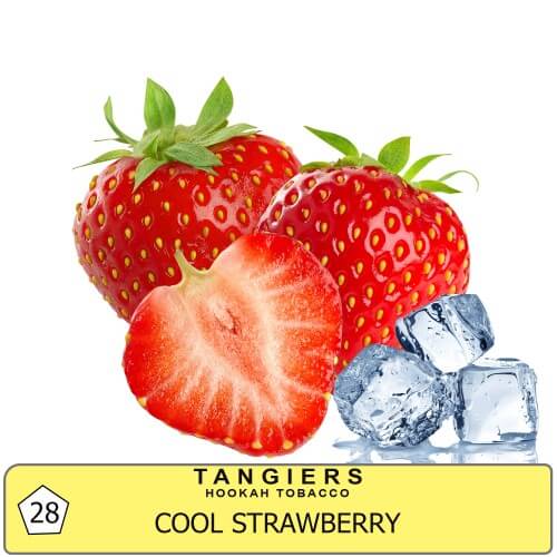 Табак для кальяна Tangiers Noir Cool strawberry (Холодная клубника) 28