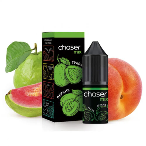 Жидкость для электронных сигарет Chaser mix Guava Peach - Гуава персик (10 мл)