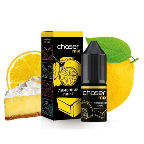 Жидкость для электронных сигарет Chaser mix Lemon cake - Лимонный пирог (10 мл)