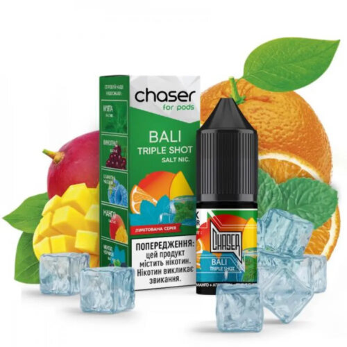 Жидкость для электронных сигарет Chaser Bali Triple Shot (10 мл)