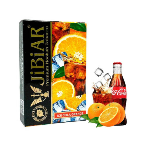 Табак для кальяна Jibiar Ice cola orange (Айс кола апельсин) 50 грамм