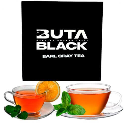 Табак для кальяна Buta Black Earl grey tea (Чай с бергамотом) 100 грамм