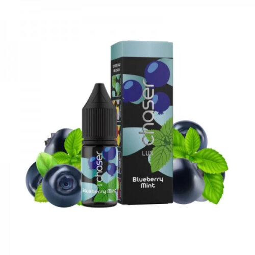 Жидкость для электронных сигарет Chaser Lux Blueberry mint - Черника мята (11 мл)