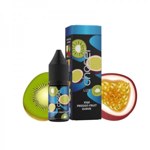 Жидкость для электронных сигарет Chaser Lux Kiwi Passion fruit Guava - Киви маракуйя гуава (11 мл)