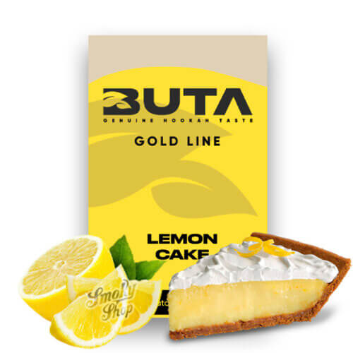 Табак для кальяна Buta Gold Lemon Cake (Лимонный торт) 50 грамм