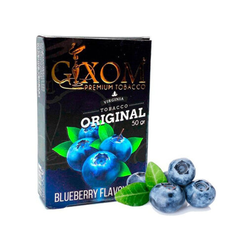 Табак для кальяна Gixom Blueberry (Черника) 50 грамм