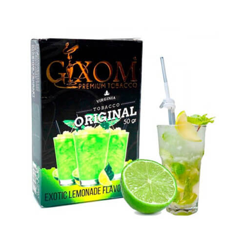 Табак для кальяна Gixom Exotic Lemonade (Экзотический лимонад) 50 грамм