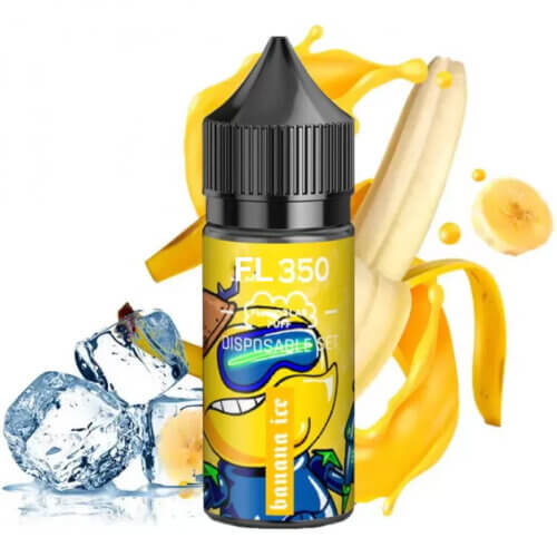 Жидкость для электронных сигарет Flavorlab FL 350 Banana ice - Банановый лед (30 мл, без никотина)