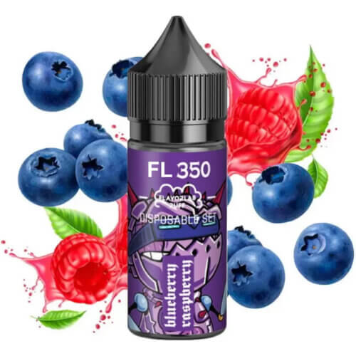 Жидкость для электронных сигарет Flavorlab FL 350 Blueberry Rasbperry - Голубика малина (30 мл)