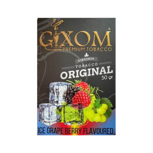 Табак для кальяна Gixom Ice Grape Berry (Айс виноград ягоды) 50 грамм