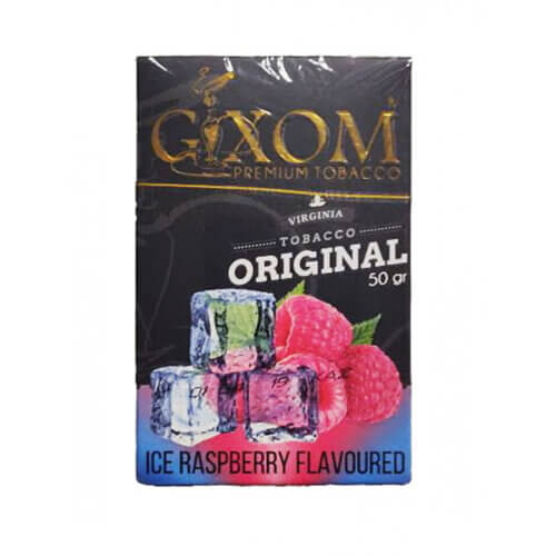 Табак для кальяна Gixom Ice Raspberry (Айс малина) 50 грамм
