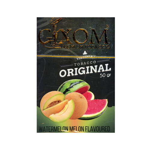 Табак для кальяна Gixom Watermelon Melon (Арбуз дыня) 50 грамм