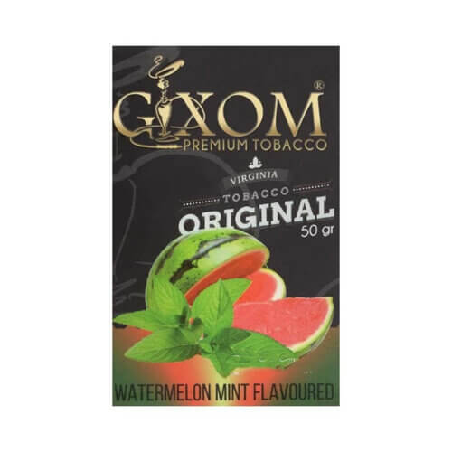 Табак для кальяна Gixom Watermelon mint (Арбуз мята) 50 грамм