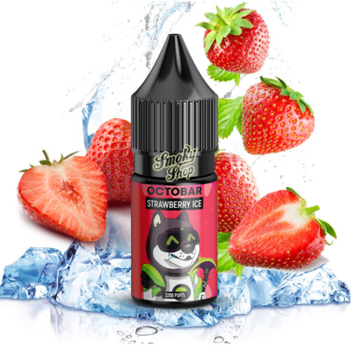 Жидкость для электронных сигарет Octobar Strawberry ice - Клубника лед (10 мл)
