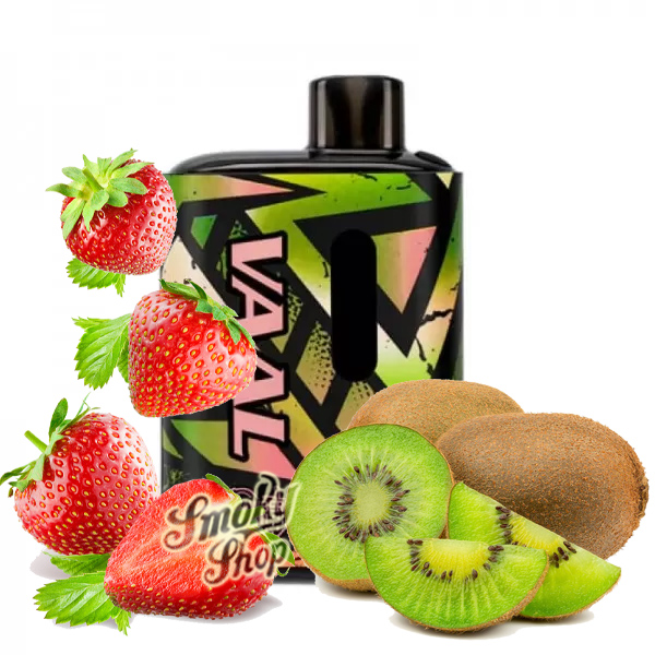 Одноразовая электронная сигарета VAAL E5000 Strawberry kiwi (Клубника киви)