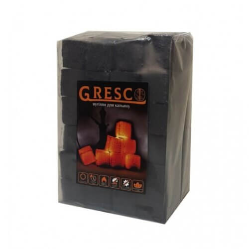Ореховый уголь Gresco (72шт, Пакет)