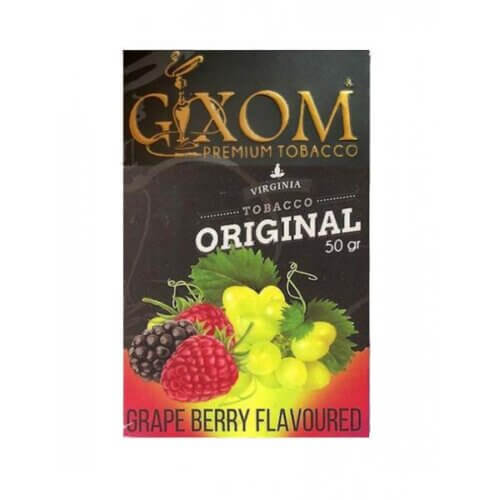 Табак для кальяна Gixom Grape Berry (Виноград ягоды) 50 грамм