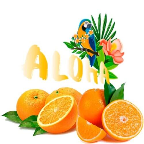 Безникотиновая смесь для кальяна Aloha Апельсин (40 грамм)