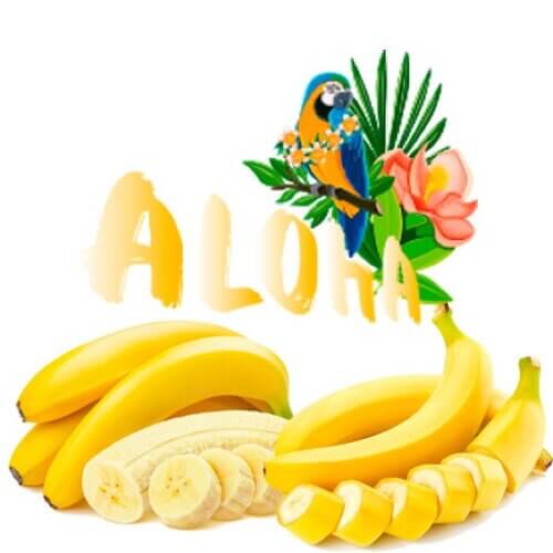 Безникотиновая смесь для кальяна Aloha Банан (40 грамм)