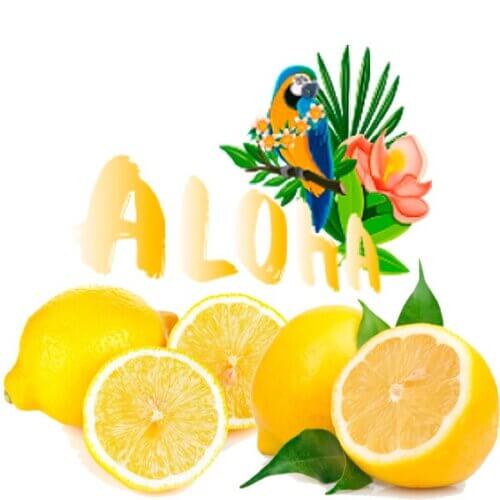 Безникотиновая смесь для кальяна Aloha Лимон (40 грамм)