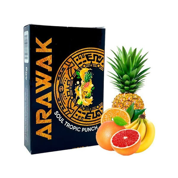 Табак для кальяна Arawak Soul Tropic Punch (Тропический микс) 40 грамм