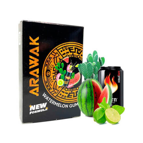 Табак для кальяна Arawak Watermelon gum (Арбуз энергетик кактус) 40 грамм