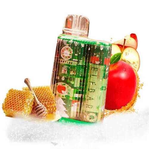 Одноразовая электронная сигарета Elf bar TE5000 Honey apple - Медовое яблоко (Christmas Edition)