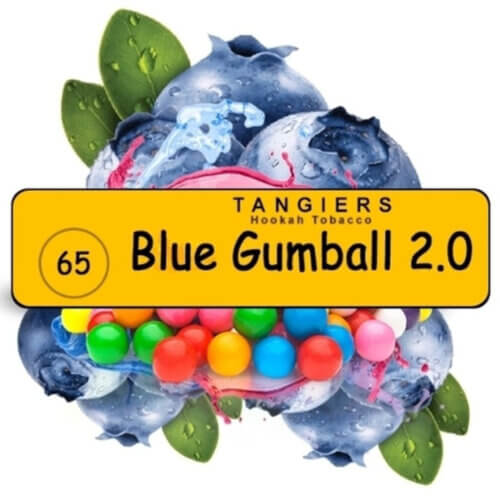Табак для кальяна Tangiers Noir Blue Gumball 2.0 65 (Голубая жвачка, 250 грамм)