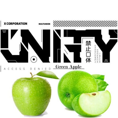 Табак для кальяна Unity 2.0 Green apple (Зеленое яблоко, 100 грамм)