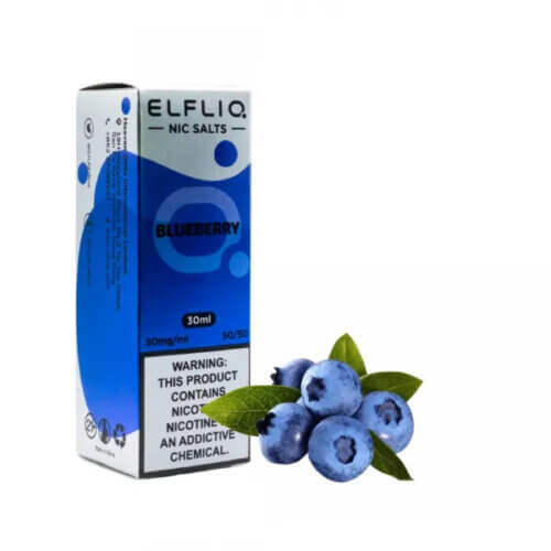 Жидкость для электронных сигарет ELFLIQ Blueberry (Голубика, 30 мл)