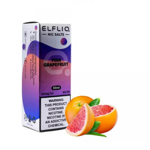 Жидкость для электронных сигарет ELFLIQ Pink grapefruit (Розовый грейпфрут, 30 мл)