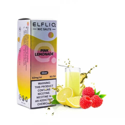 Жидкость для электронных сигарет ELFLIQ Pink Lemonade (Розовый лимонад, 30 мл)