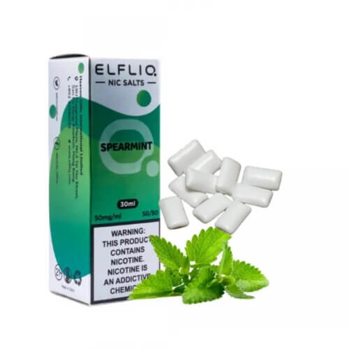 Жидкость для электронных сигарет ELFLIQ Spearmint (Мятная жвачка, 30 мл)