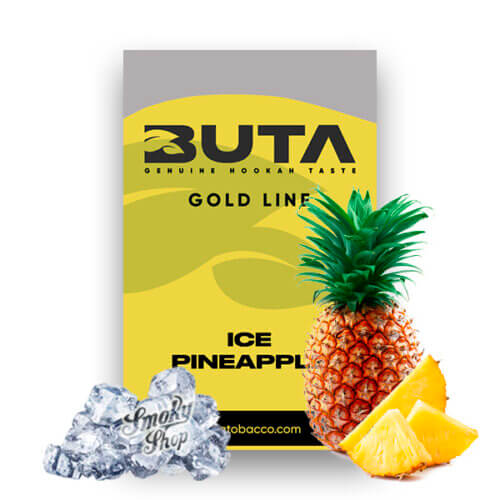 Табак для кальяна Buta Gold Айс Ананас (Ice Pineapple) 50 грамм