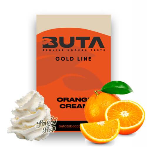 Табак для кальяна Buta Gold Orange Cream (Апельсин сливки) 50 грамм