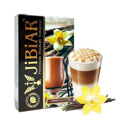 Табак для кальяна Jibiar Vanilla latte (Ванильное латте) 50 грамм