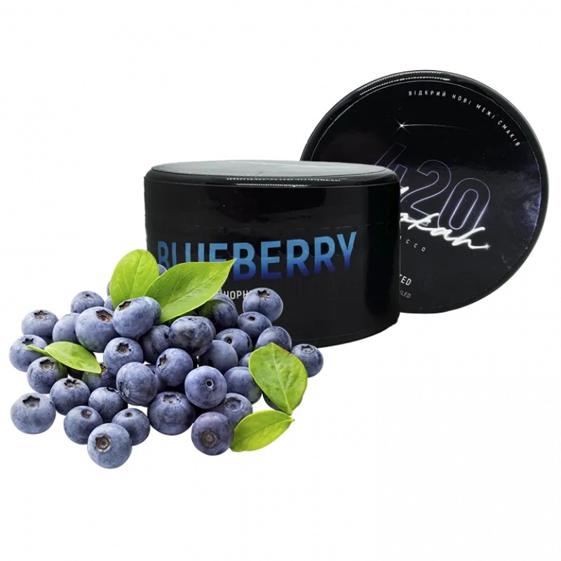 Табак 420 Blueberry (Черника, 40 грамм)