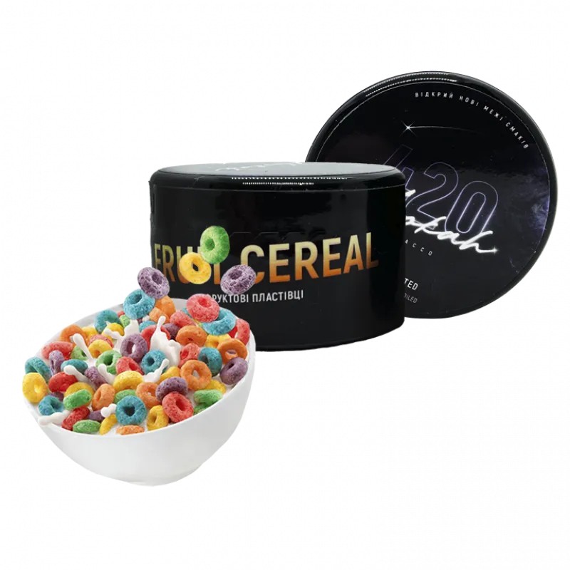 Табак 420 Fruit Cereal (Фруктовые Хлопья, 40 грамм)