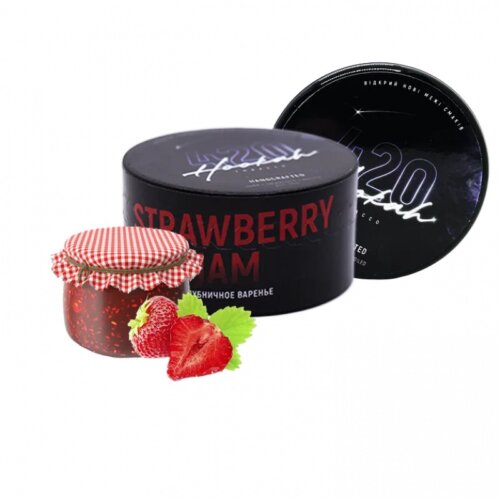Тютюн 420 Strawberry Jam (Полуничне Варення, 40 грам)