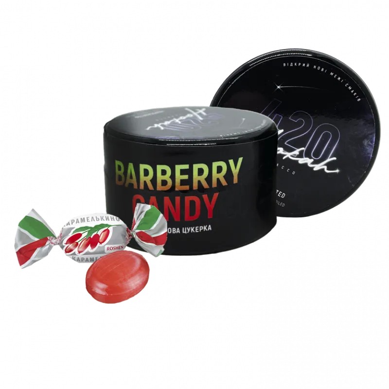 Табак 420 Barberry Candy (Барбарисовая Конфета, 40 грамм)