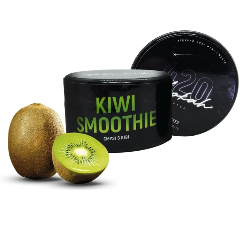 Табак 420 Kiwi Smoothie (Смузи из Киви, 40 грамм)