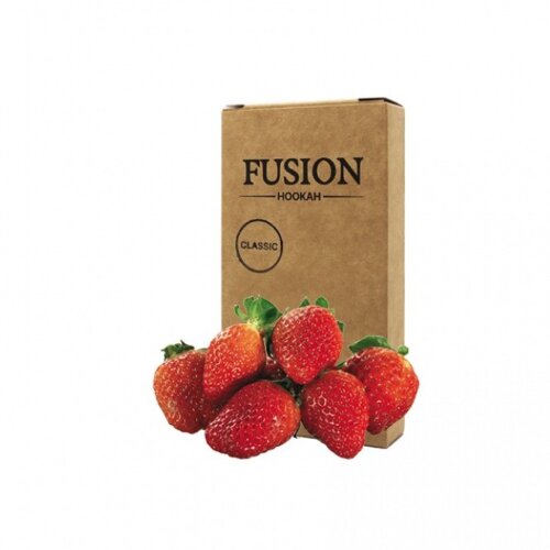 Табак Fusion Classic Strawberry (Клубника, 100 г)