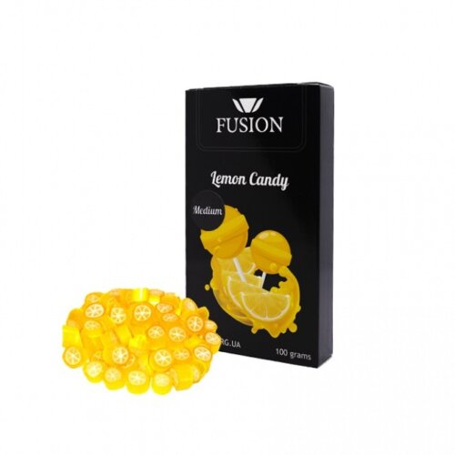 Табак Fusion Medium Lemon Candy (Лимонные Конфеты, 100 г)