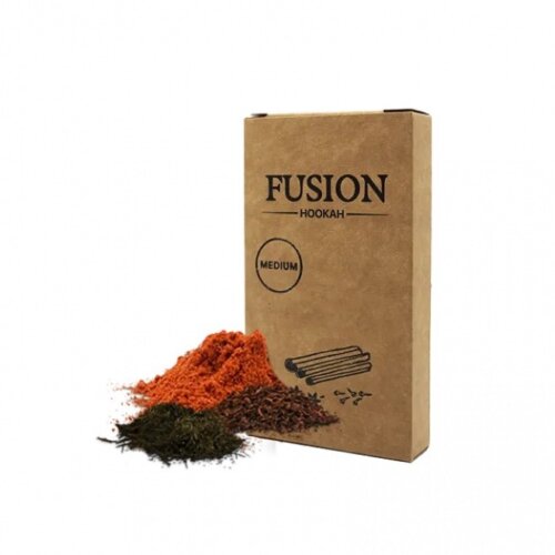 Табак Fusion Medium Spicy Flames (Специи, 100 г)