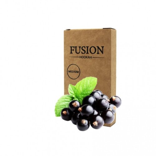 Табак Fusion Medium Black Currant (Черная Смородина, 100 г)