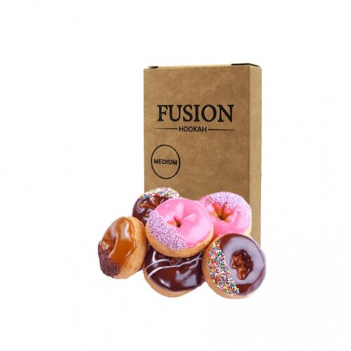 Табак Fusion Medium Glaze Donuts (Пончик с Глазурью, 100 г)